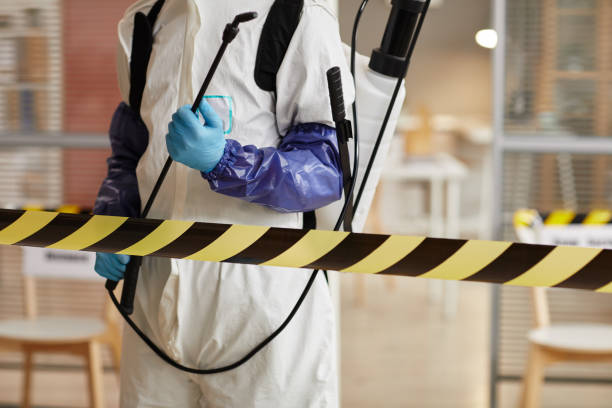 Professional Blood Cleanup technician working in Whitman, MA